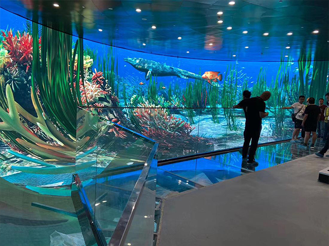 水族馆高清LED显示屏：科技与自然的完美融合